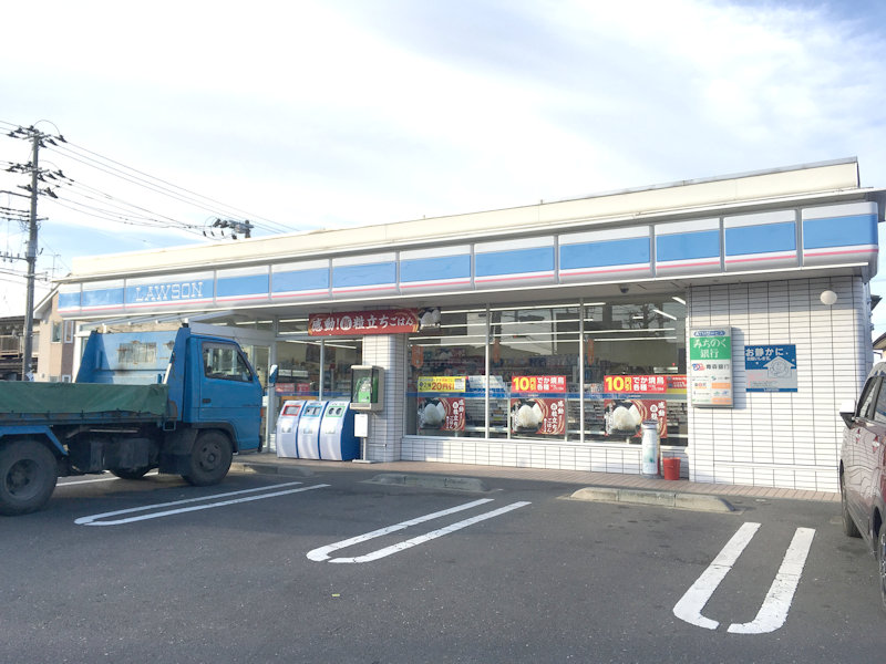 コンビニ　ローソン八戸白銀店（コンビニ）まで200m
