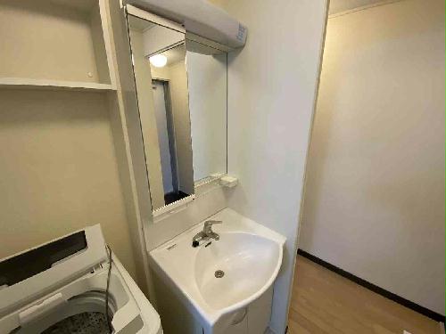 洗面設備　設備・仕様は号室により異なる為、現況を優先致します。