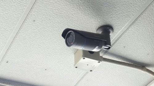 セキュリティ　防犯カメラ付き