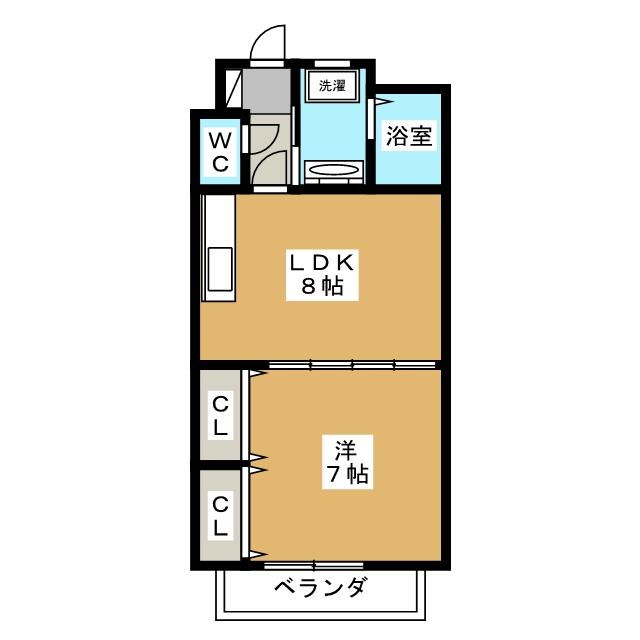 メゾンドグロリアの間取り