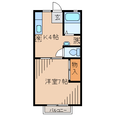 リーボン８８の間取り