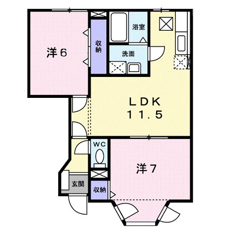 ロータス・高田の間取り