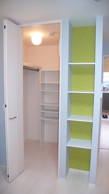 収納　ウォークインクローゼット付で収納たっぷり