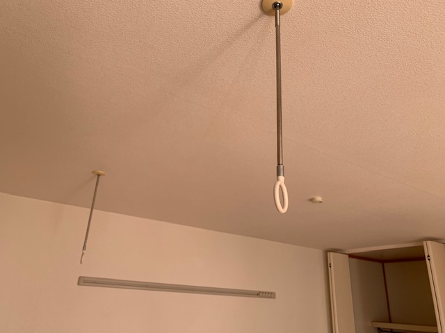 その他設備　エアコン・室内物干付