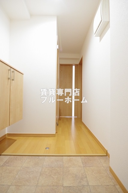 玄関　奥行きのある玄関！