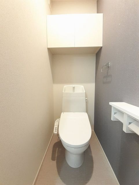 【橋本市隅田町中島のアパートのトイレ】