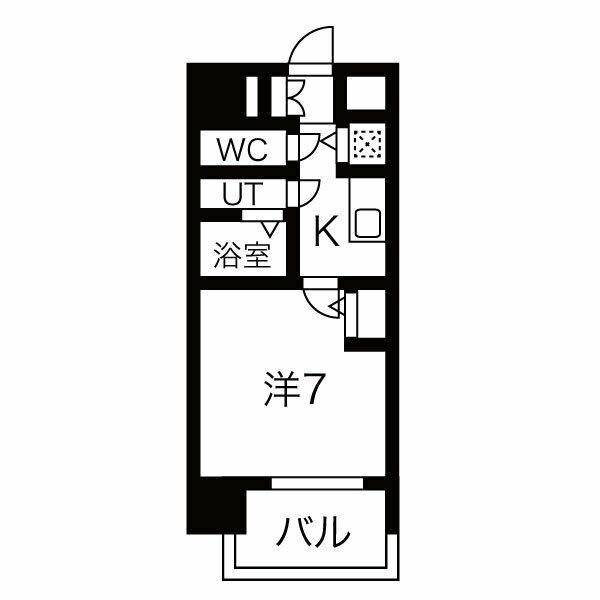 エスリード千種パークフロントの間取り