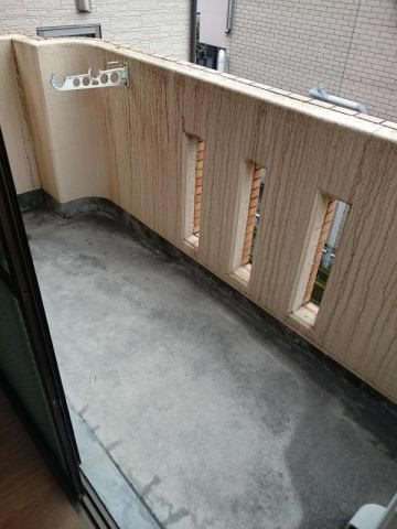 バルコニー　206号室写真使用