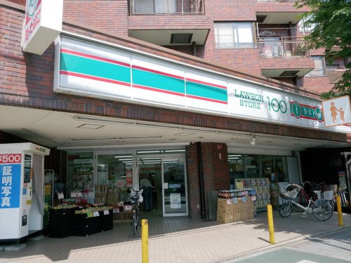 コンビニ　ローソンストア100 LS尼崎御園店（コンビニ）まで201m