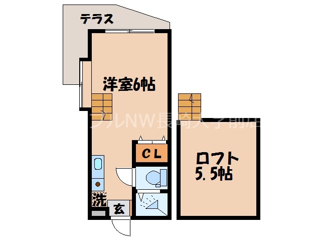 メゾンロワヴェールの間取り