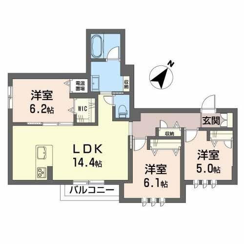 ブルームコートの間取り