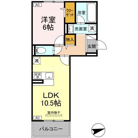 D-ROOM上之園の間取り