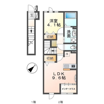 リバーサイドの間取り