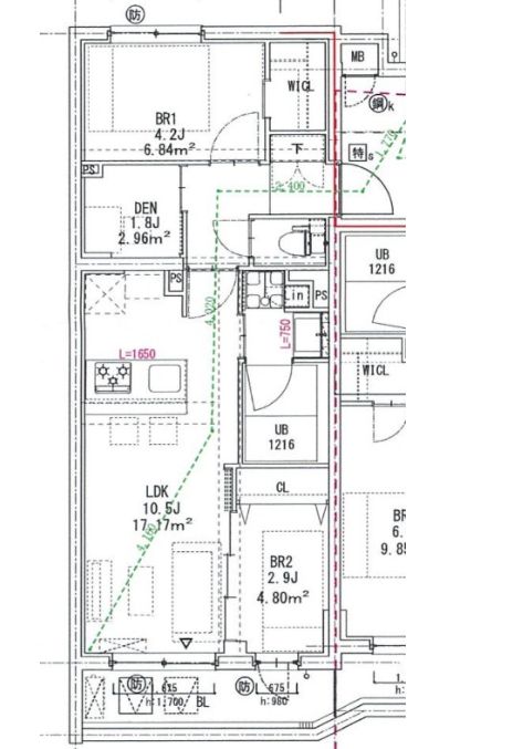 ルネサンスコート学芸大学の間取り