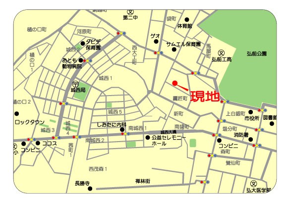 その他　現地案内図