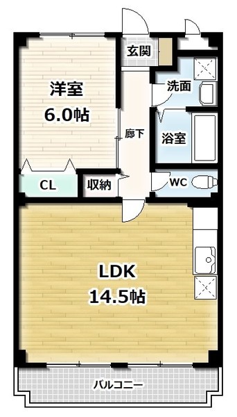 【久御山ファーストマンションの間取り】