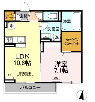 D-residence御門の間取り