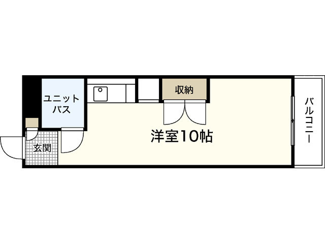 アベニューなかひろの間取り