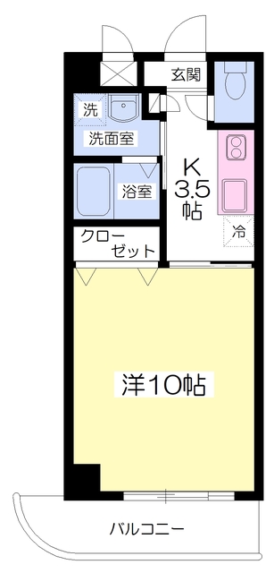 ドルーク道後南町の間取り