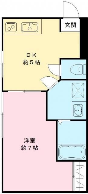 船橋市宮本のマンションの間取り