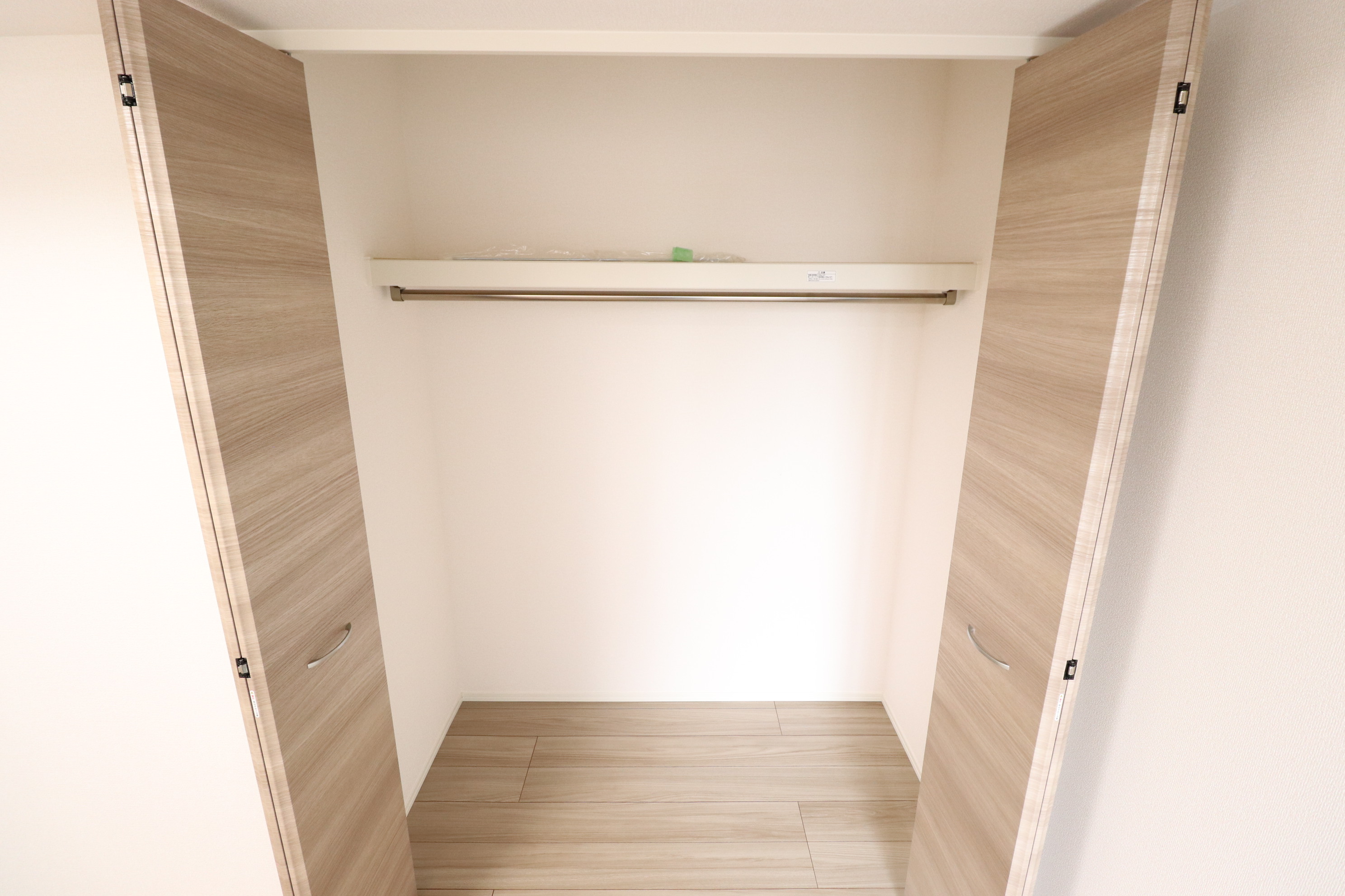 収納　クローゼット！