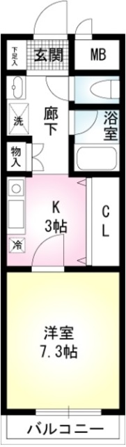 【本町アンディの間取り】