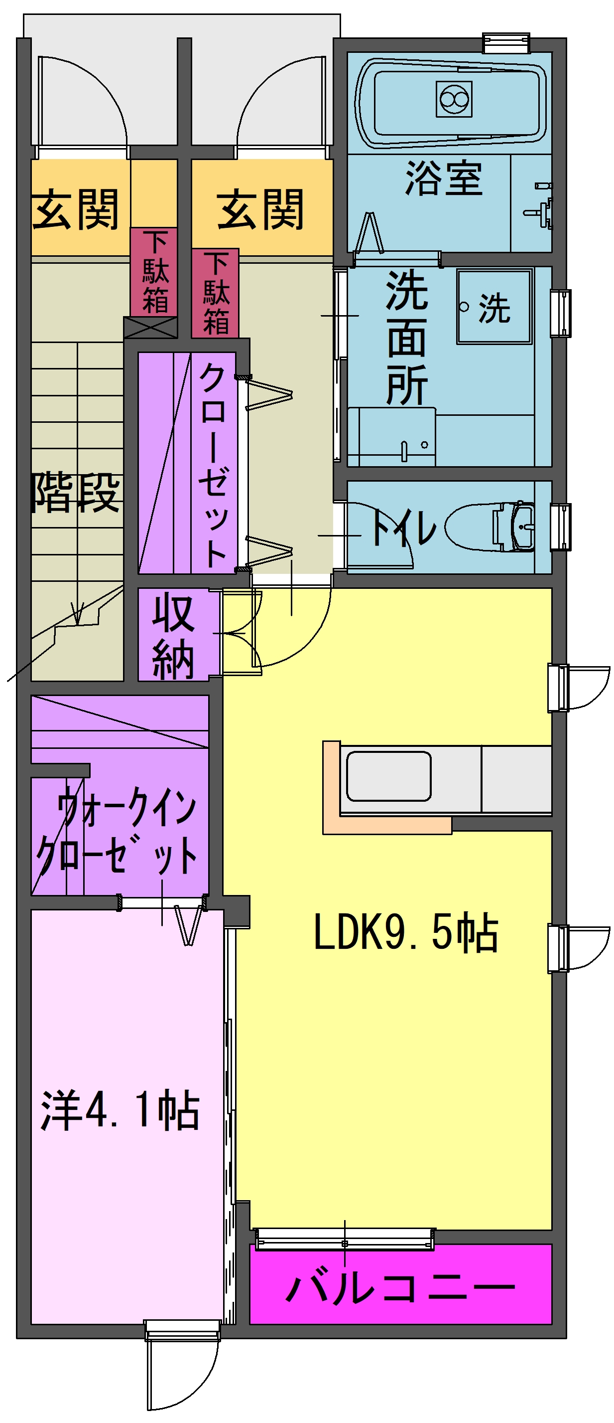 エルシアの間取り