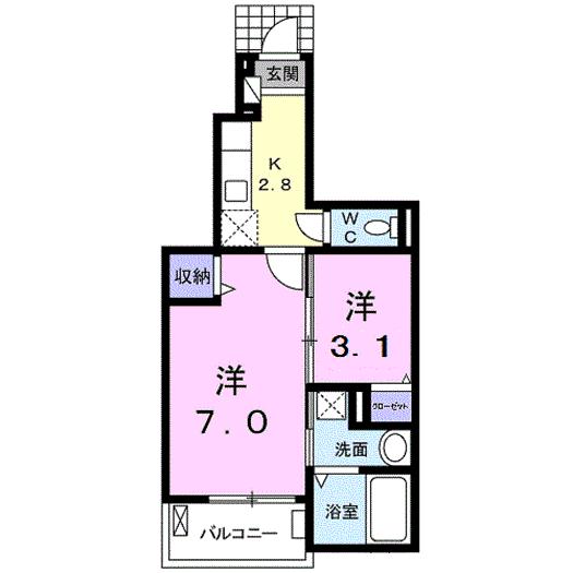 マサキヤＣの間取り