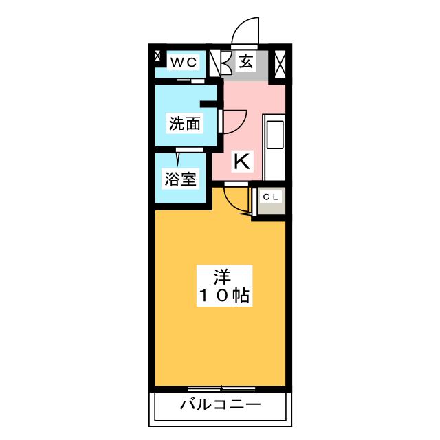 ＣＯＺＹ山下通の間取り