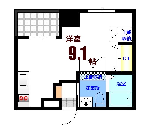 オリエントビルNO.76の間取り