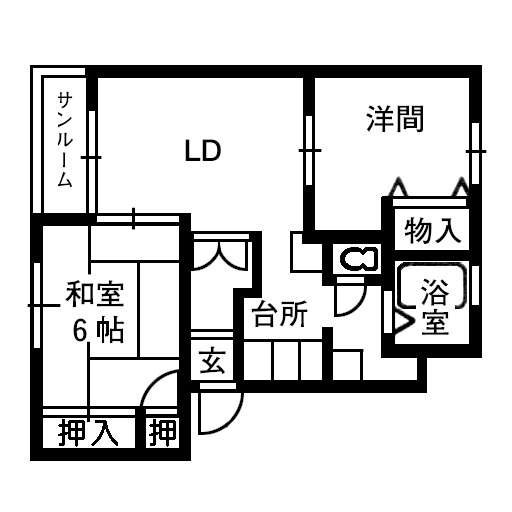 アヴニュ327の間取り