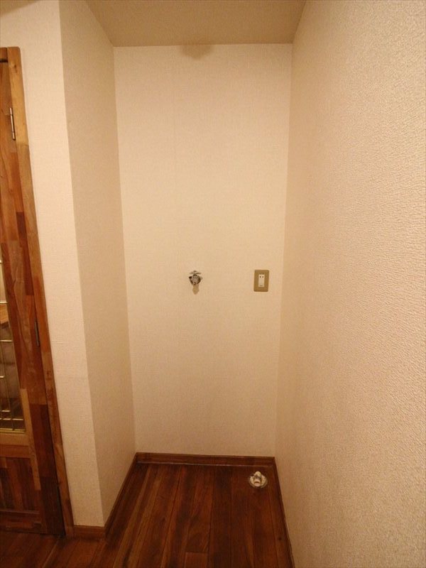 洗面設備　室内洗濯機置場