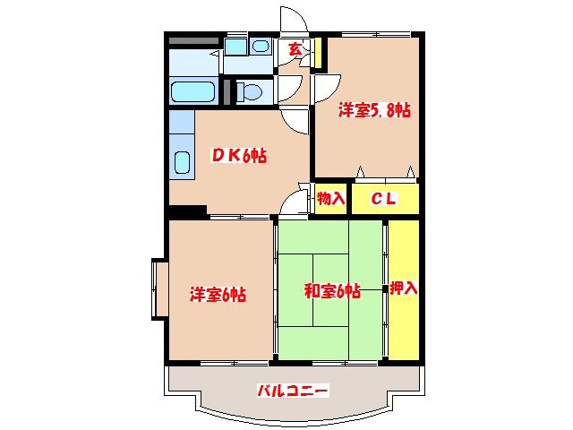 センチュリー２１の間取り