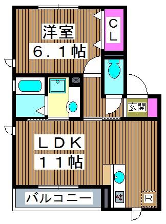 エスポワールの間取り