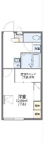 レオパレス上海の間取り