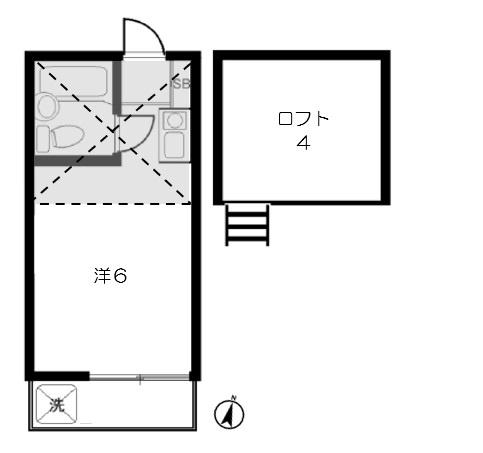 ダイヤモンド坂本の間取り