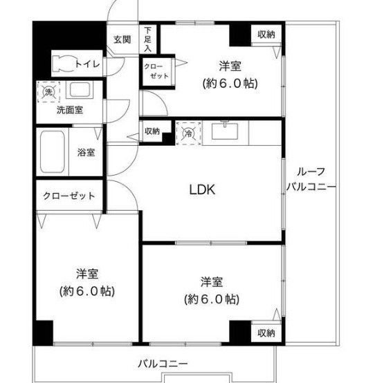 ブリーズ菊川の間取り