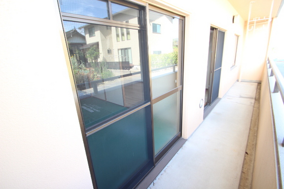 バルコニー　※別部屋の写真です