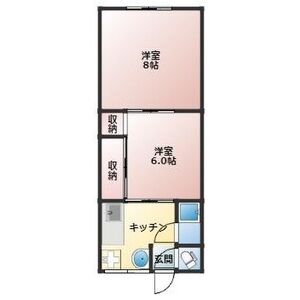 南舘レジデンス(旧仲宗根マンション)の間取り