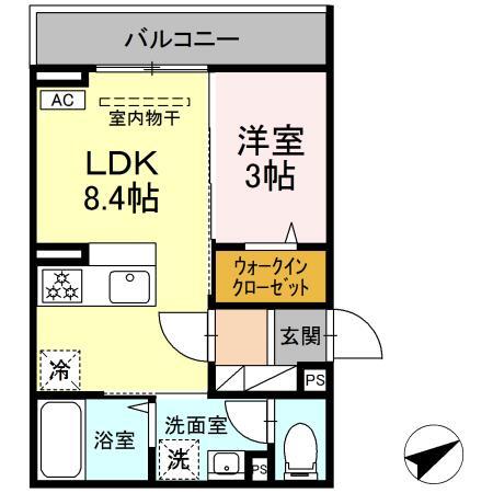 （仮称）Ｄ－ＲＯＯＭ鵠沼花沢町の間取り