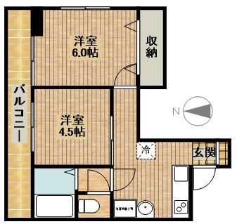 セシーズイシイ2の間取り