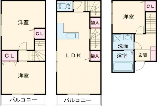 スカイブリエの間取り