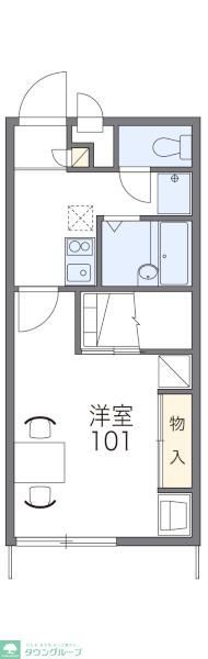 レオパレスアヴニールＢの間取り