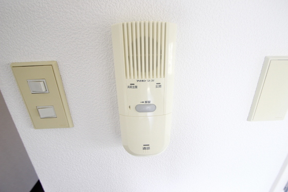 セキュリティ　※別部屋の写真です