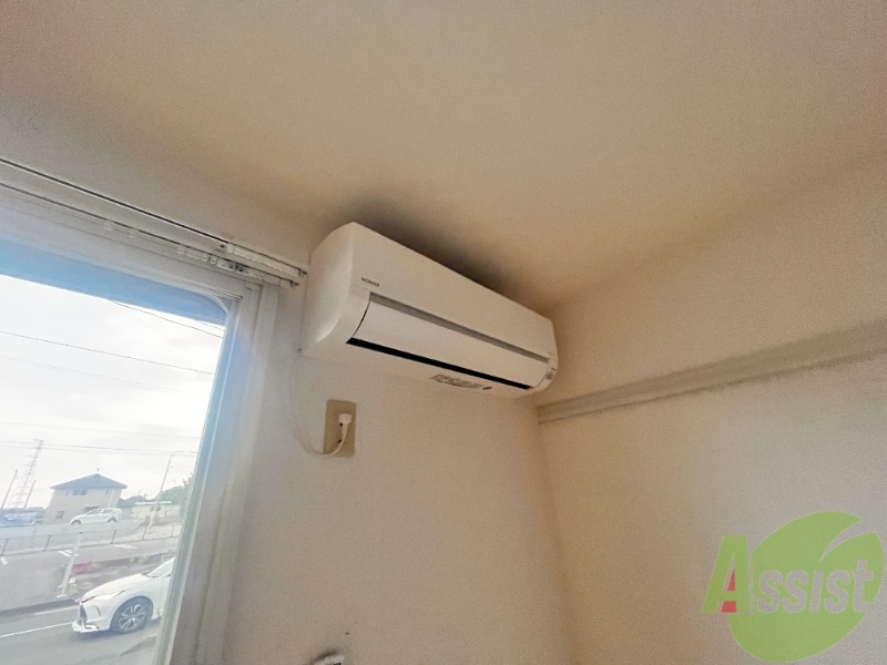 その他設備　エアコンも設置されております。毎日の暮らしが快適になりますね