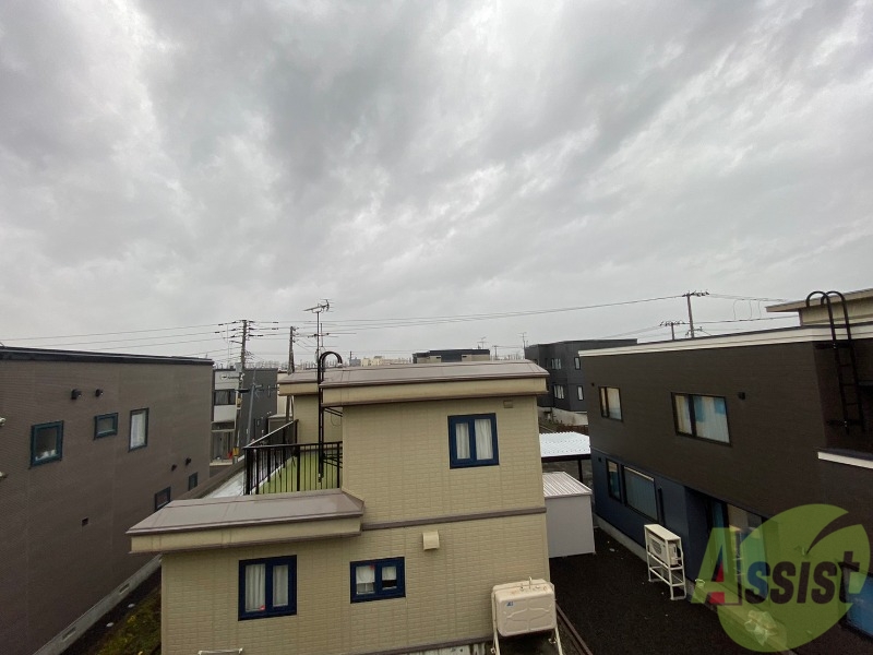 眺望　眺望はこちら。静かな住宅街という印象を受けました。