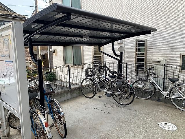 その他共有部分　駐輪場　原付＆自転車のみ駐輪可能