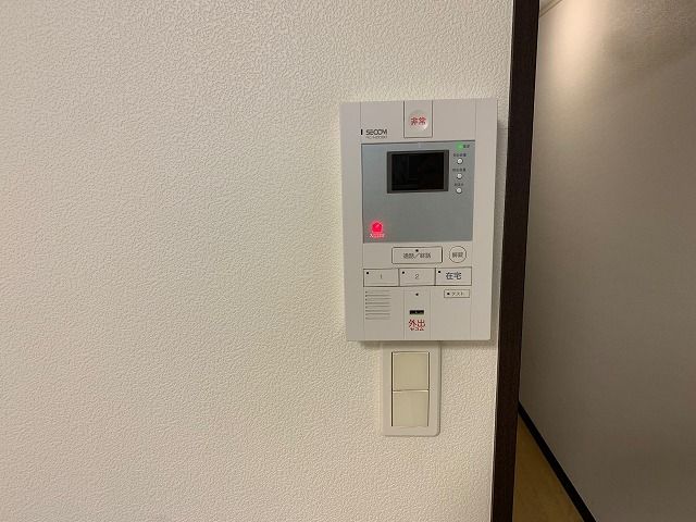 セキュリティ　モニターホン標準設置