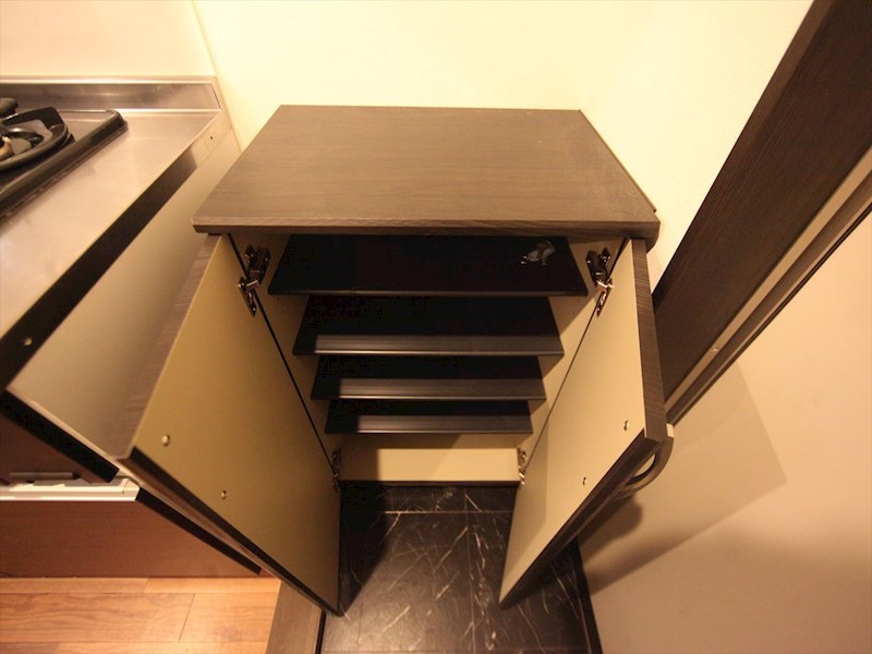 玄関　玄関　シューズボックス付