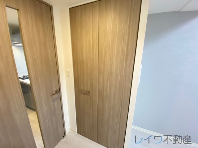 収納　たっぷりとした収納スペースです